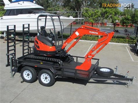 mini excavator and trailer combo|mini excavator and trailer packages.